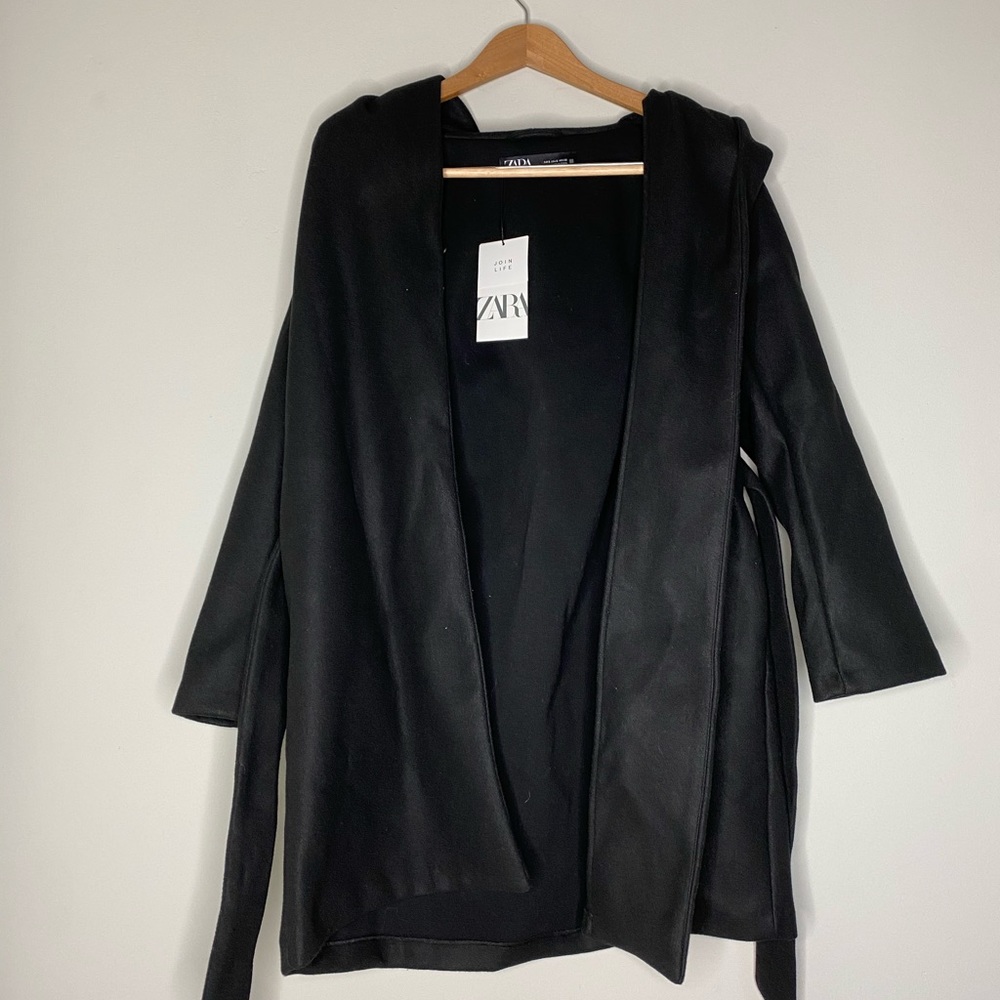 Zara Black Trench Coat